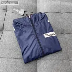 Áo khoác dù Rurumen nam 2 lớp có nón, logo trước ngực