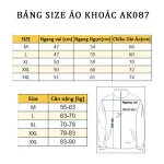 Shop sỉ áo Khoác Nam Rurumen Chất Dù 2 Lớp Cổ Đứng Phối Logo Bên Túi (Có size 3x)