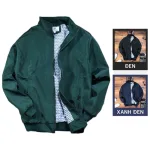 Shop sỉ áo Khoác Nam Dù 2 Lớp Lót Sọc Phía Trong (Có Size 3XL)