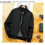 Shop sỉ áo Khoác Nam Dù 2 Lớp Lót Sọc Phía Trong (Có Size 3XL)