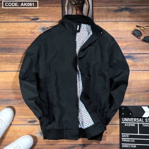 Shop sỉ áo Khoác Nam Dù 2 Lớp Lót Sọc Phía Trong (Có Size 3XL)