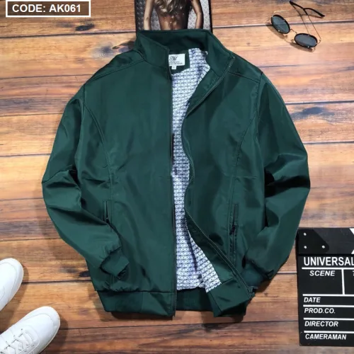 Shop sỉ áo Khoác Nam Dù 2 Lớp Lót Sọc Phía Trong (Có Size 3XL)