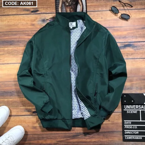 Shop sỉ áo Khoác Nam Dù 2 Lớp Lót Sọc Phía Trong (Có Size 3XL)