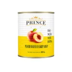 Shop sỉ đào Ngâm Nước Đường Prince 820g