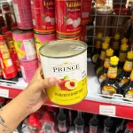 Shop sỉ đào Ngâm Nước Đường Prince 820g