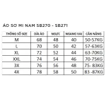 Áo sơ mi công sở nam chất liệu kate lụa, tay dài, có size 4x