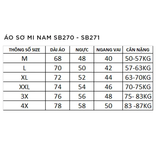 Áo sơ mi công sở nam chất liệu kate lụa, tay dài, có size 4x