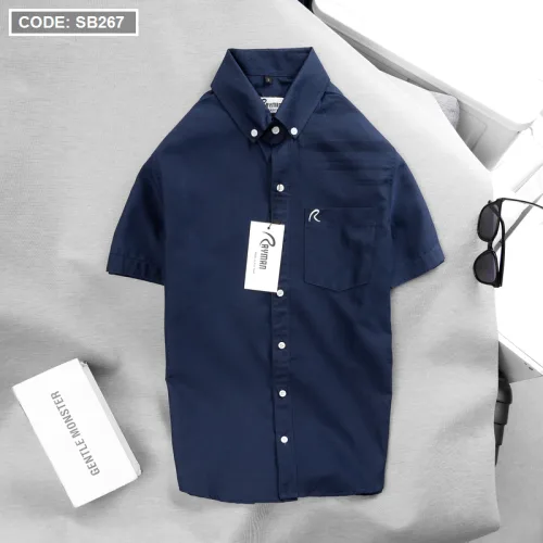 Áo sơ mi Oxford nam Rayman Rurumen tay ngắn, có túi, có size 3X