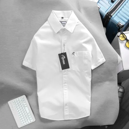 Áo sơ mi Oxford nam Rayman Rurumen tay ngắn, có túi, có size 3X