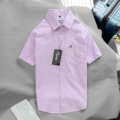 Áo sơ mi Oxford nam Rayman Rurumen tay ngắn, có túi, có size 3X