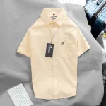 Áo sơ mi Oxford nam Rayman Rurumen tay ngắn, có túi, có size 3X