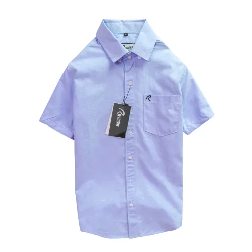 Áo sơ mi Oxford nam Rayman Rurumen tay ngắn, có túi, có size 3X