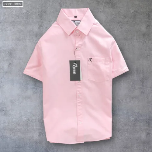 Áo sơ mi Oxford nam Rayman Rurumen tay ngắn, có túi, có size 3X