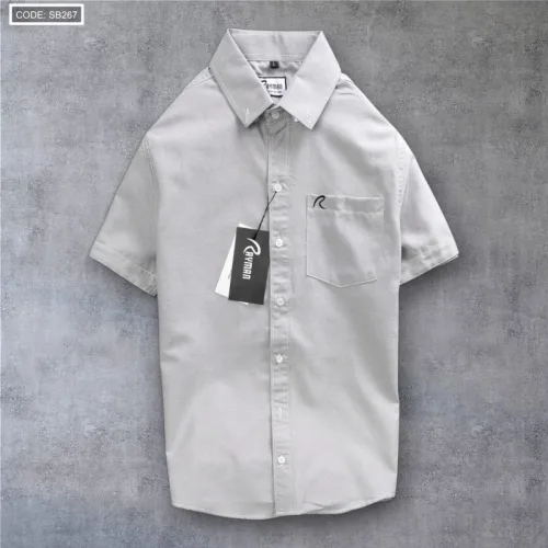 Áo sơ mi Oxford nam Rayman Rurumen tay ngắn, có túi, có size 3X