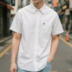 Áo sơ mi Oxford nam Rayman Rurumen tay ngắn, có túi, có size 3X