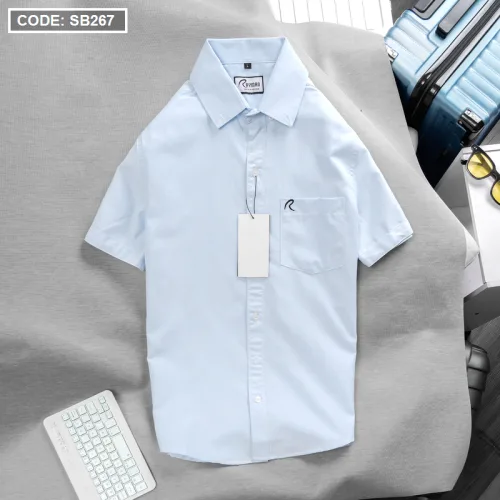 Áo sơ mi Oxford nam Rayman Rurumen tay ngắn, có túi, có size 3X