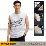 Áo Ba Lỗ Nam In Chữ ACADEMY NYC Trước Ngực Big Size