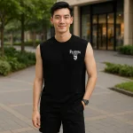 Áo Ba Lỗ Nam In Chữ ACADEMY NYC Trước Ngực Big Size
