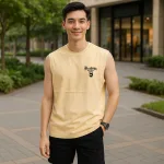 Áo Ba Lỗ Nam In Chữ ACADEMY NYC Trước Ngực Big Size