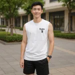 Áo Ba Lỗ Nam In Chữ ACADEMY NYC Trước Ngực Big Size