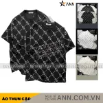 Nơi lấy sỉ áo Thun Cặp Nam Nữ Cổ Tròn Pack Horse In Chữ AA
