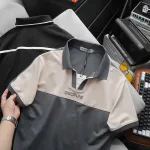 Chuyên sỉ áo Thun Cổ Bẻ Phối Màu Và Thêu Chữ Discipline (Có Size 3XL)