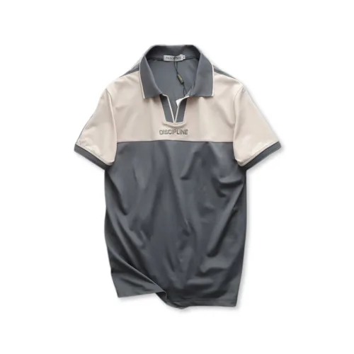 Chuyên sỉ áo Thun Cổ Bẻ Phối Màu Và Thêu Chữ Discipline (Có Size 3XL)