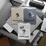 Áo Thun Nam Cổ Tròn Thêu Logo Trước Ngực, Size 3x