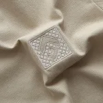 Áo Thun Nam Cổ Tròn Thêu Logo Trước Ngực, Size 3x
