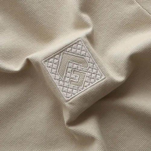 Áo Thun Nam Cổ Tròn Thêu Logo Trước Ngực, Size 3x