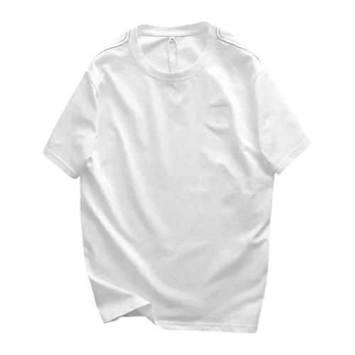 Áo Thun Nam Cổ Tròn Thêu Logo Trước Ngực, Size 3x