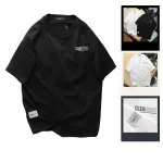 Áo thun CLEGENDK oversize cổ tròn in chữ
