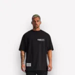 Áo thun CLEGENDK oversize cổ tròn in chữ