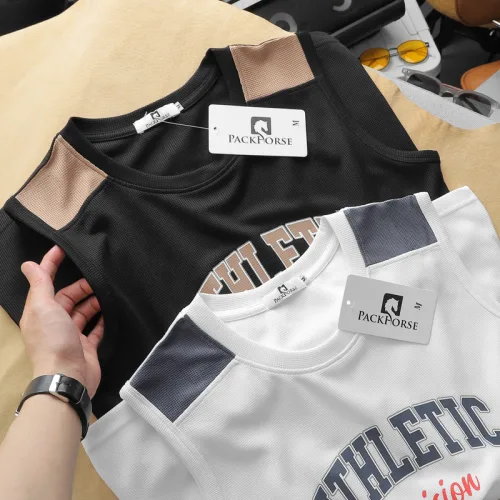 Áo ba lỗ nam athletic tạo điểm nhấn tập trung ở phần vai