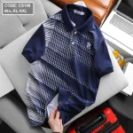 Chỗ sỉ áo thun nam cổ bẻ chấm bi