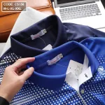 Chỗ sỉ áo thun nam cổ bẻ chấm bi