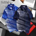 Chỗ sỉ áo thun nam cổ bẻ chấm bi