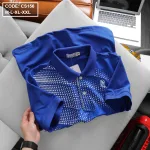 Chỗ sỉ áo thun nam cổ bẻ chấm bi