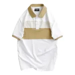 Chuyên sỉ áo Thun Nam Cổ Bẻ Họa Tiết Hai Sọc Viền Bo Tay Áo Bền Đẹp (Có Size 3XL)