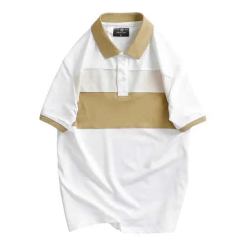 Chuyên sỉ áo Thun Nam Cổ Bẻ Họa Tiết Hai Sọc Viền Bo Tay Áo Bền Đẹp (Có Size 3XL)
