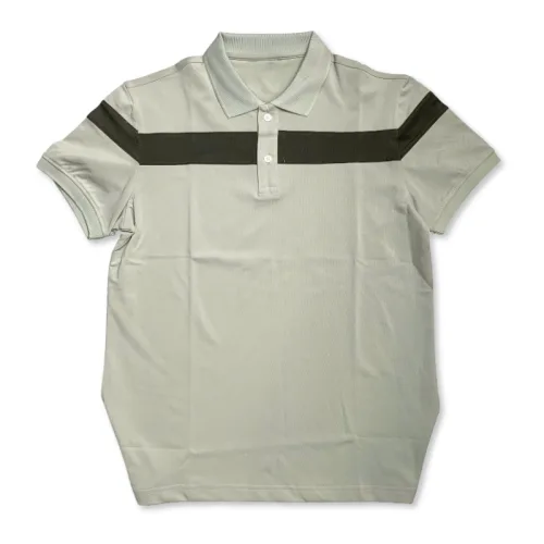 Shop sỉ áo Thun Nam Cổ Bẻ Họa Tiết Sọc Ngang Trước Ngực Bền Đẹp (Có Size 3XL)