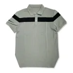 Shop sỉ áo Thun Nam Cổ Bẻ Họa Tiết Sọc Ngang Trước Ngực Bền Đẹp (Có Size 3XL)
