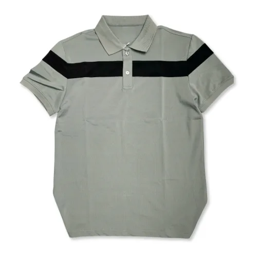 Shop sỉ áo Thun Nam Cổ Bẻ Họa Tiết Sọc Ngang Trước Ngực Bền Đẹp (Có Size 3XL)