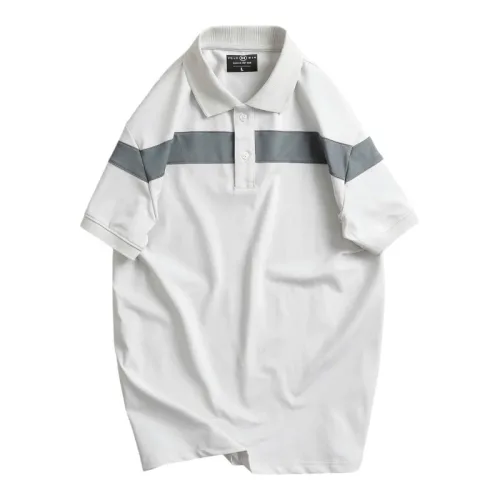 Shop sỉ áo Thun Nam Cổ Bẻ Họa Tiết Sọc Ngang Trước Ngực Bền Đẹp (Có Size 3XL)