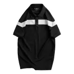 Shop sỉ áo Thun Nam Cổ Bẻ Họa Tiết Sọc Ngang Trước Ngực Bền Đẹp (Có Size 3XL)