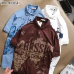 Shop sỉ áo Thun Nam Polo Tay Ngắn In Hình Cao Cấp