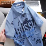 Shop sỉ áo Thun Nam Polo Tay Ngắn In Hình Cao Cấp