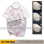 Áo Polo Nam Big Size In Họa Tiết Lá Nổi Bật