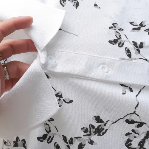 Áo Polo Nam Big Size In Họa Tiết Lá Nổi Bật