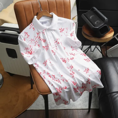 Áo Polo Nam Big Size In Họa Tiết Lá Nổi Bật